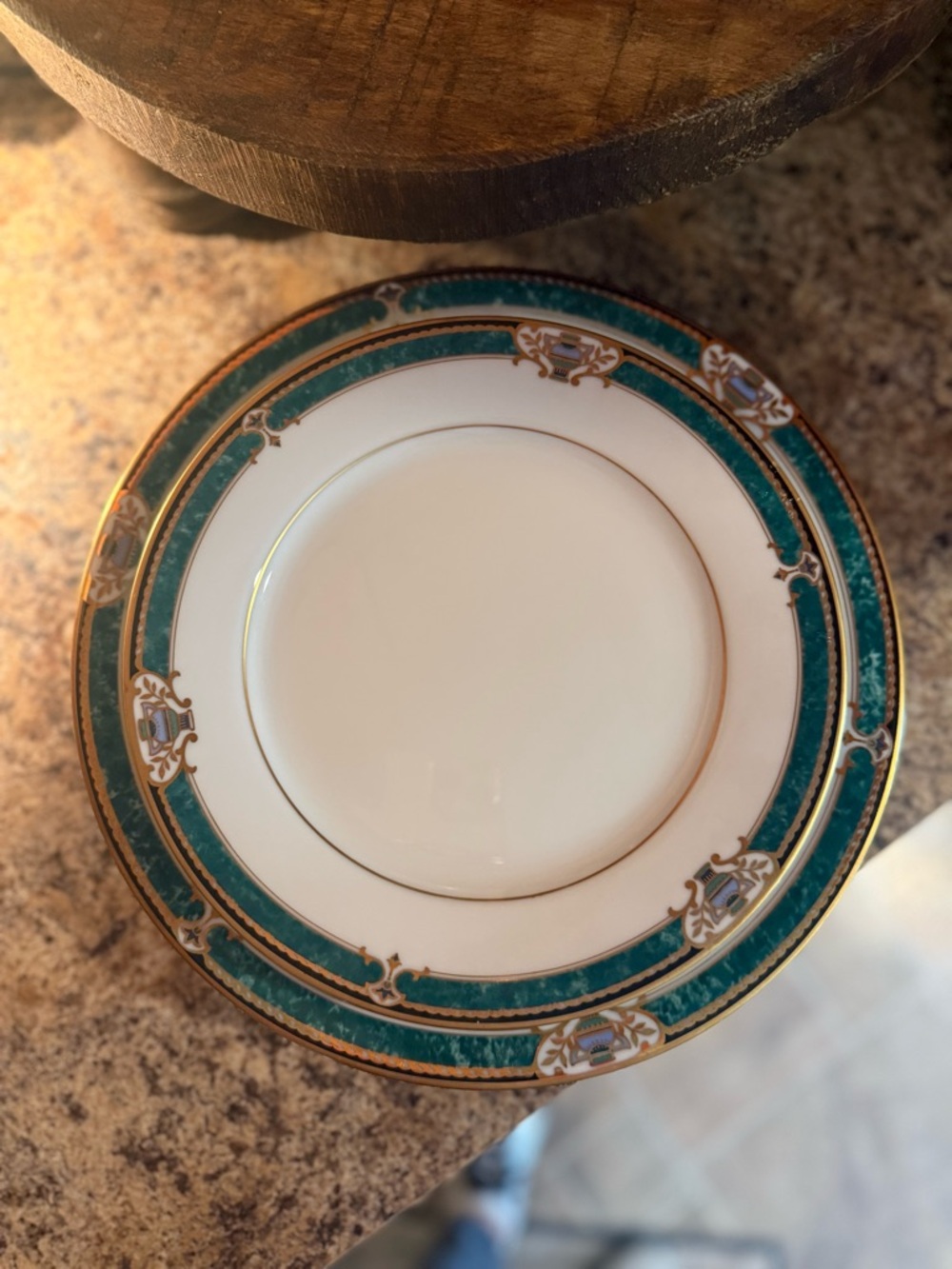 Set of 8 Muirfield Enchantment 9515 Rare Find China White/Green/Gold,  Sri Lanka
